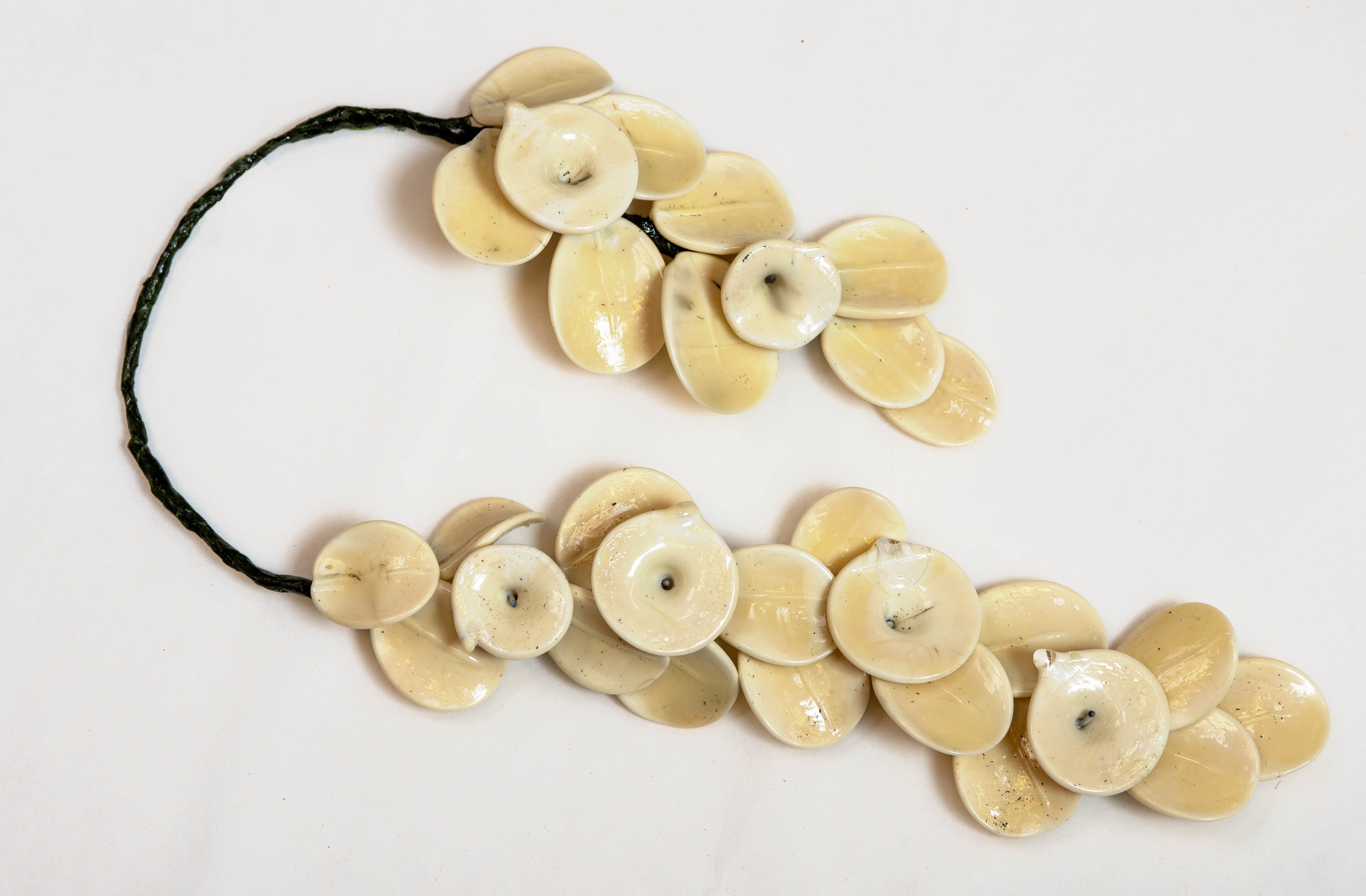 Murano Glass Floral Necklace — Handcrafted in Venice