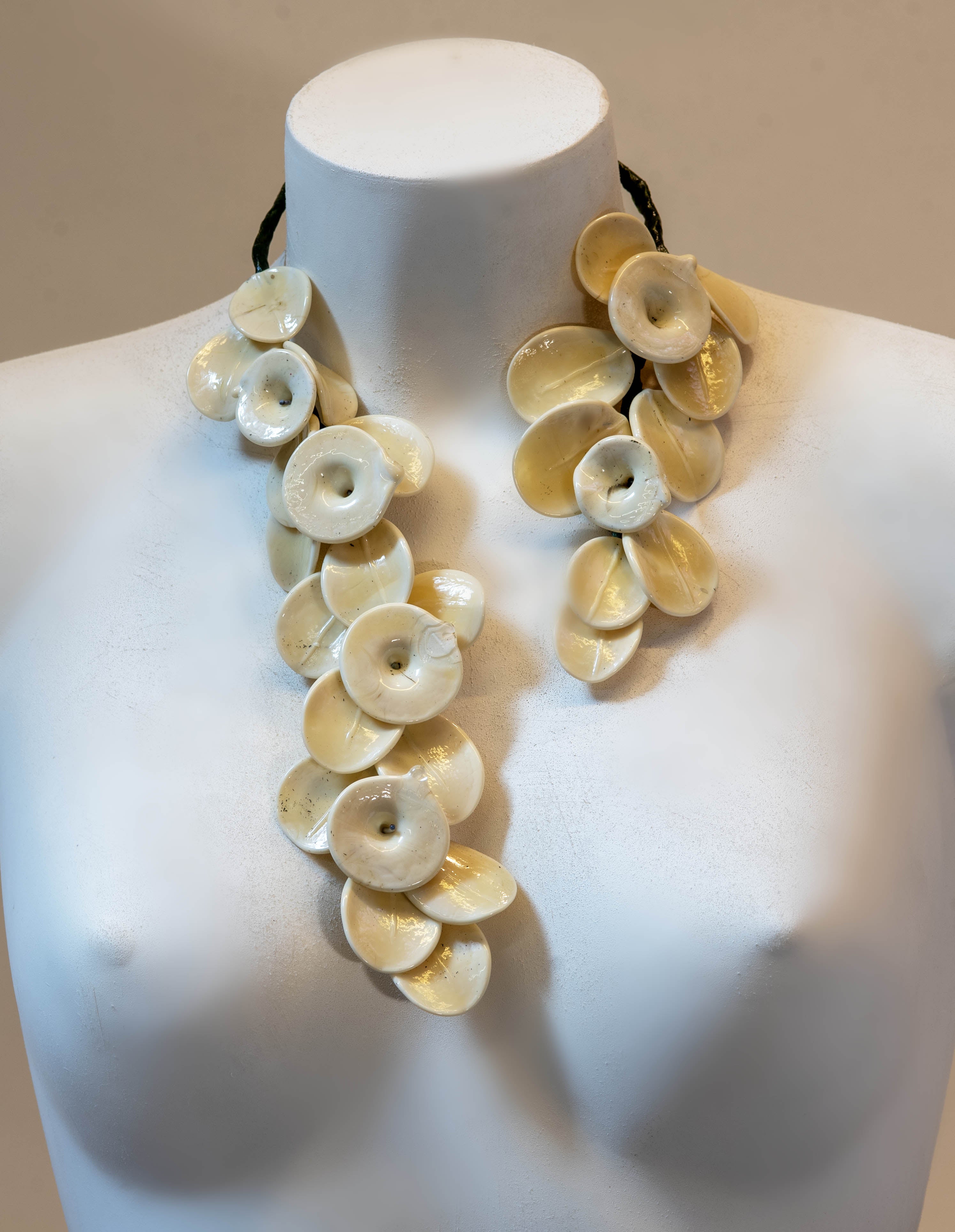 Murano Glass Floral Necklace — Handcrafted in Venice