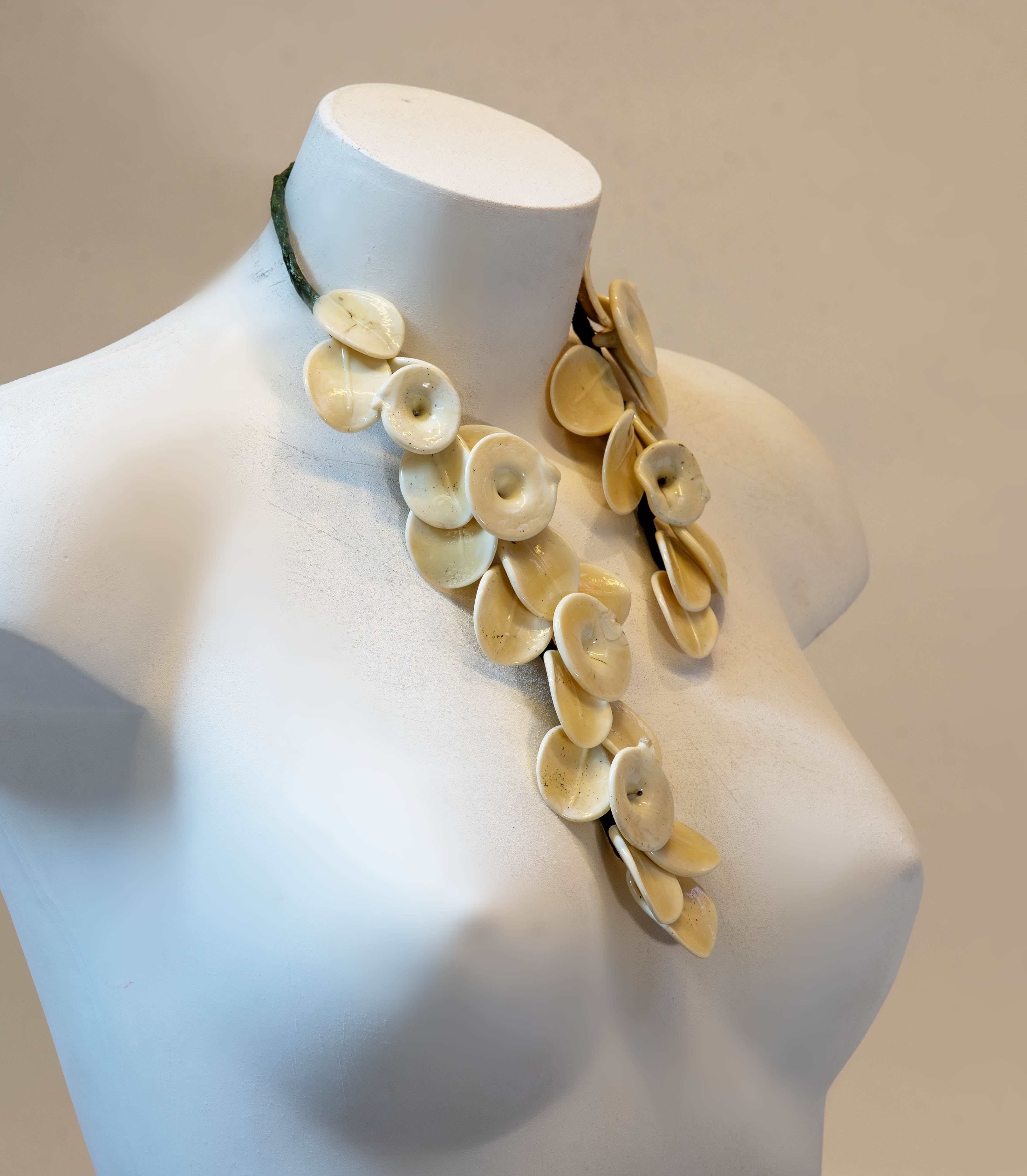 Murano Glass Floral Necklace — Handcrafted in Venice