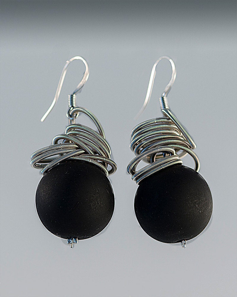 BANTU' Murano glass earrings. Valentine's Day gift, anniversary gift, girlfriend, wife, birthday. Original and special earrings from Italy