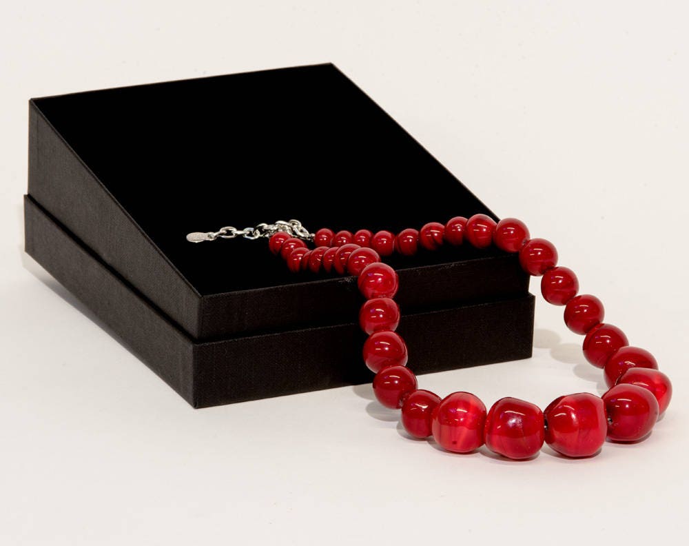 SAX29 Murano Glass Necklace handmade in Murano by Cesare Sent original made in Italy special glass jewelery beautifull lampworking crafts