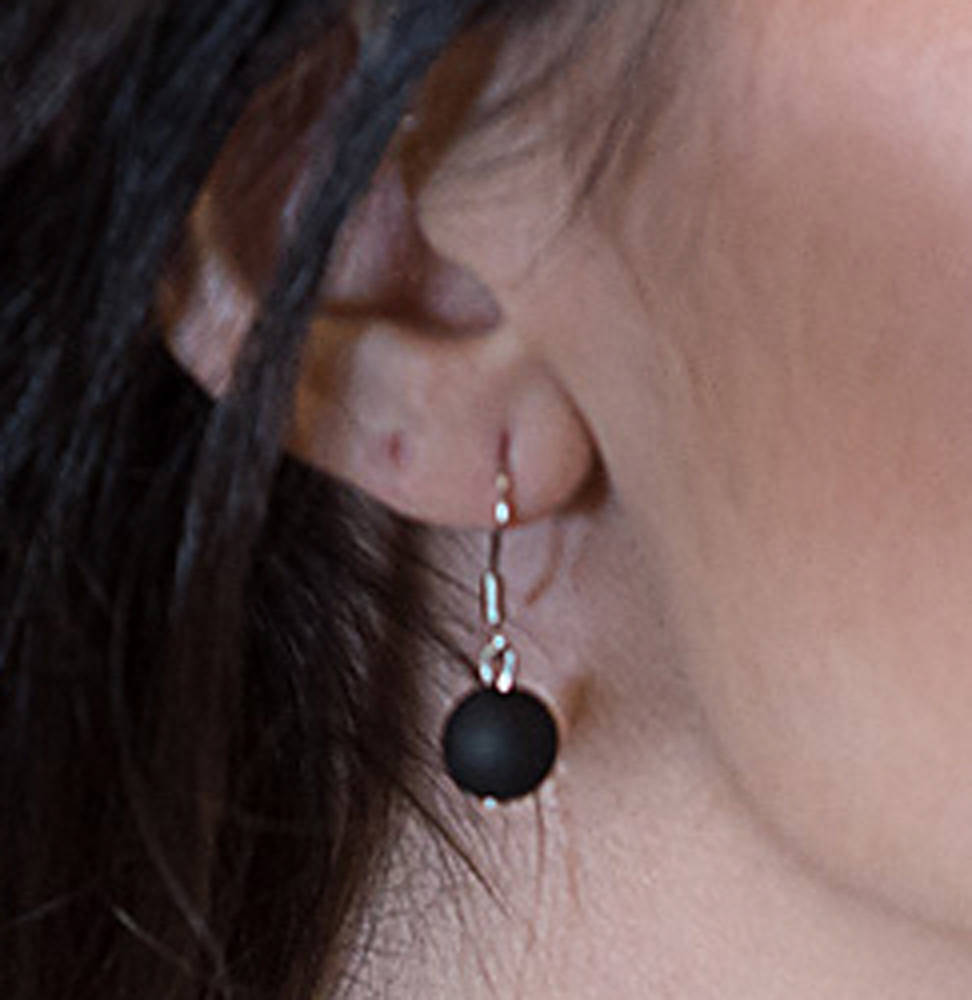 Murano glass earrings handmade in Murano by Cesare Sent made in Italy very nice fashion modern elegant many colors small light easy R6