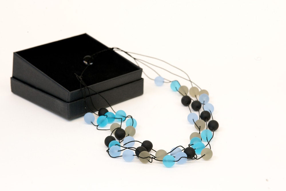 F40 Murano glass necklace handmade in Murano by Cesare Sent original made in italy 40 beads of diameter mm.10 fashion more color combination
