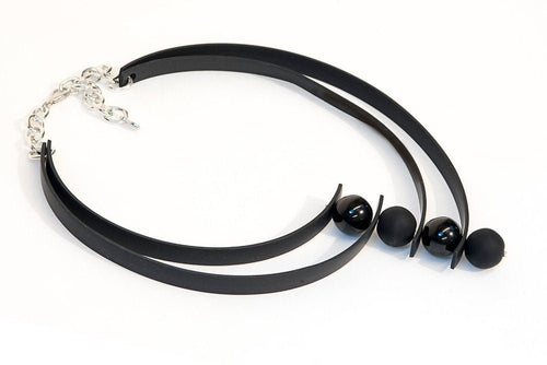 Murano glass necklace handmade in Murano by Cesare Sent original made in Italy modern beautiful fashion accessory glass jewelry crafts