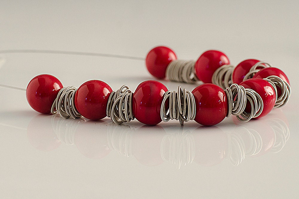 Necklace Murano glass necklace handmade in Murano by Cesare Sent original made in Italy fashion elegant modern crafts glass jewely