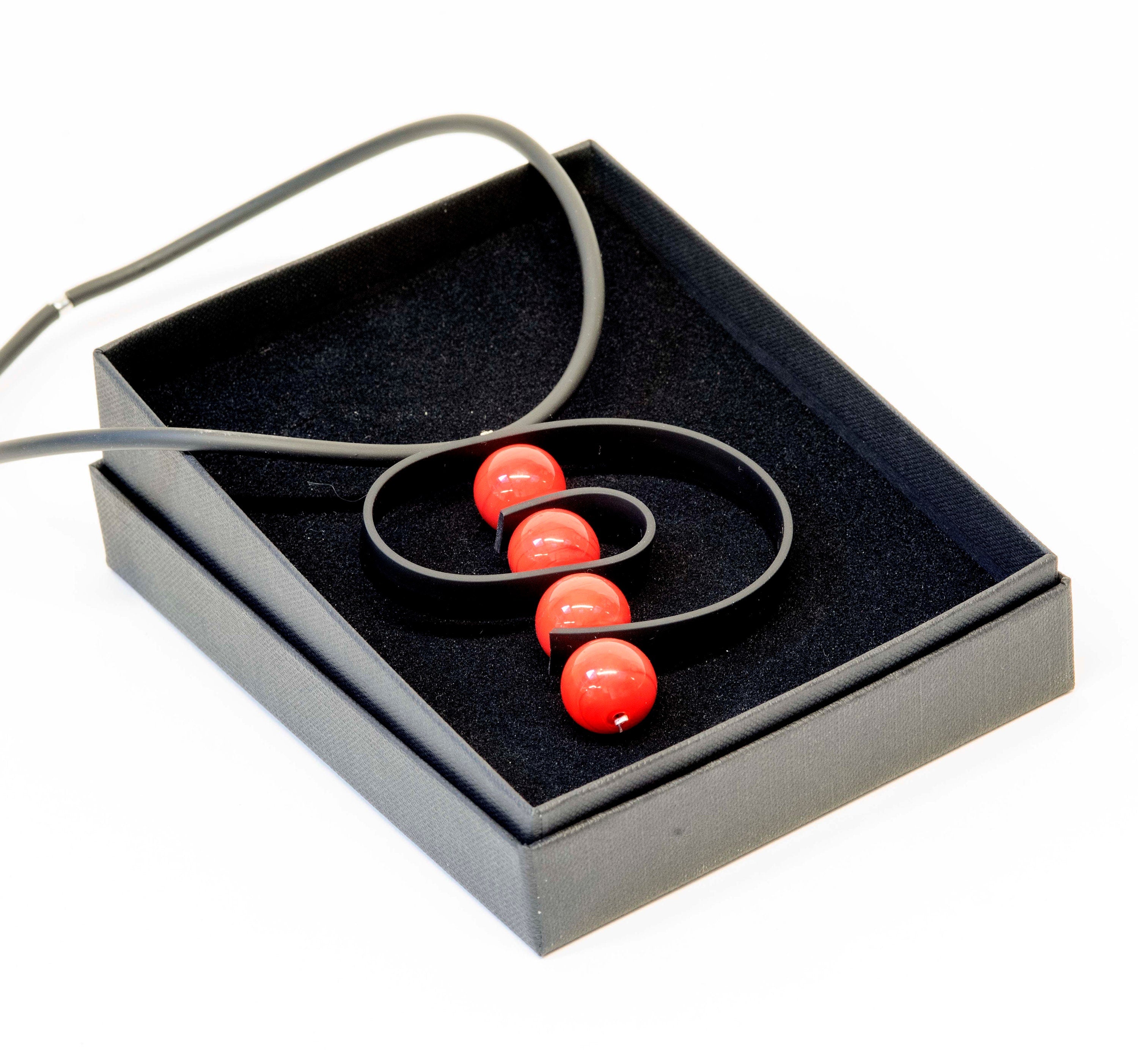 Murano glass necklace handmade in Murano by Cesare Sent original made in Italy fashion beautiful modern glass beads crafts handmade