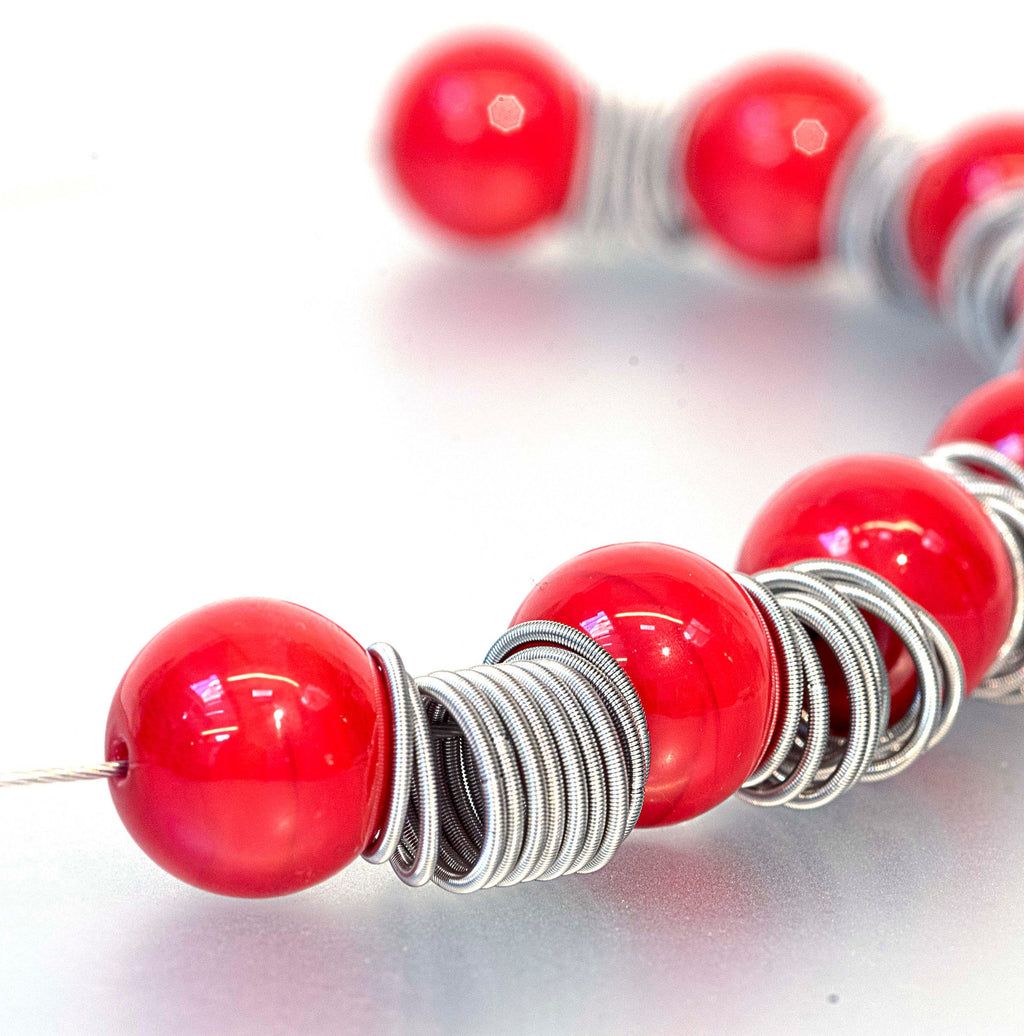 Necklace Murano glass necklace handmade in Murano by Cesare Sent original made in Italy fashion elegant modern crafts glass jewely