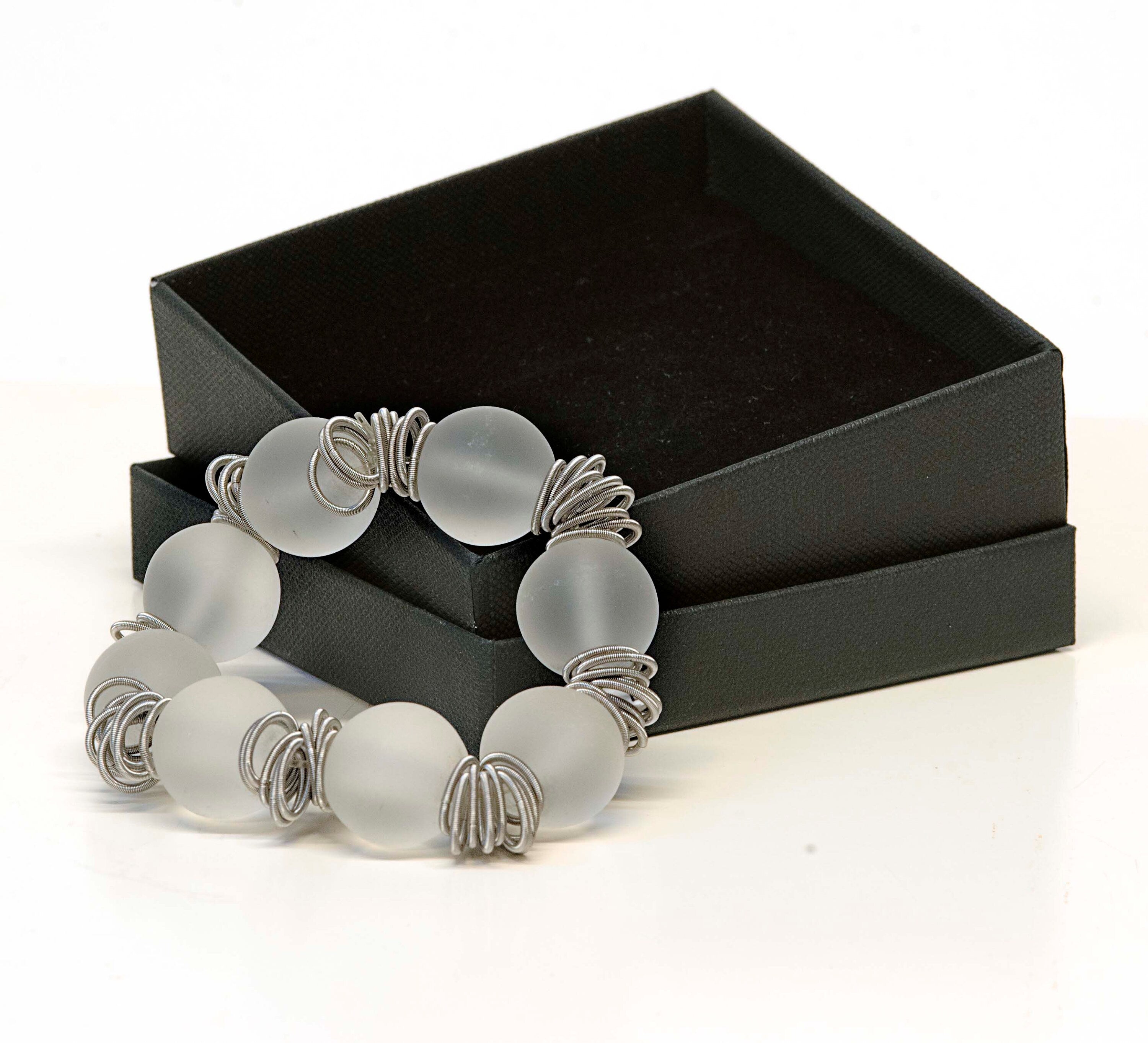 Bracelet Murano glass bracelet handmade in Murano by Cesare Sent original made in Italy fashion elegant crafts glass jewelery