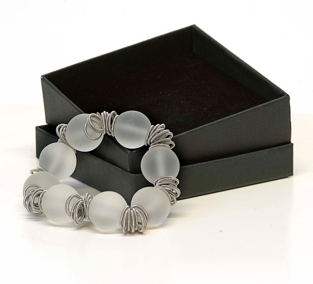 Bracelet Murano glass bracelet handmade in Murano by Cesare Sent original made in Italy fashion elegant crafts glass jewelery