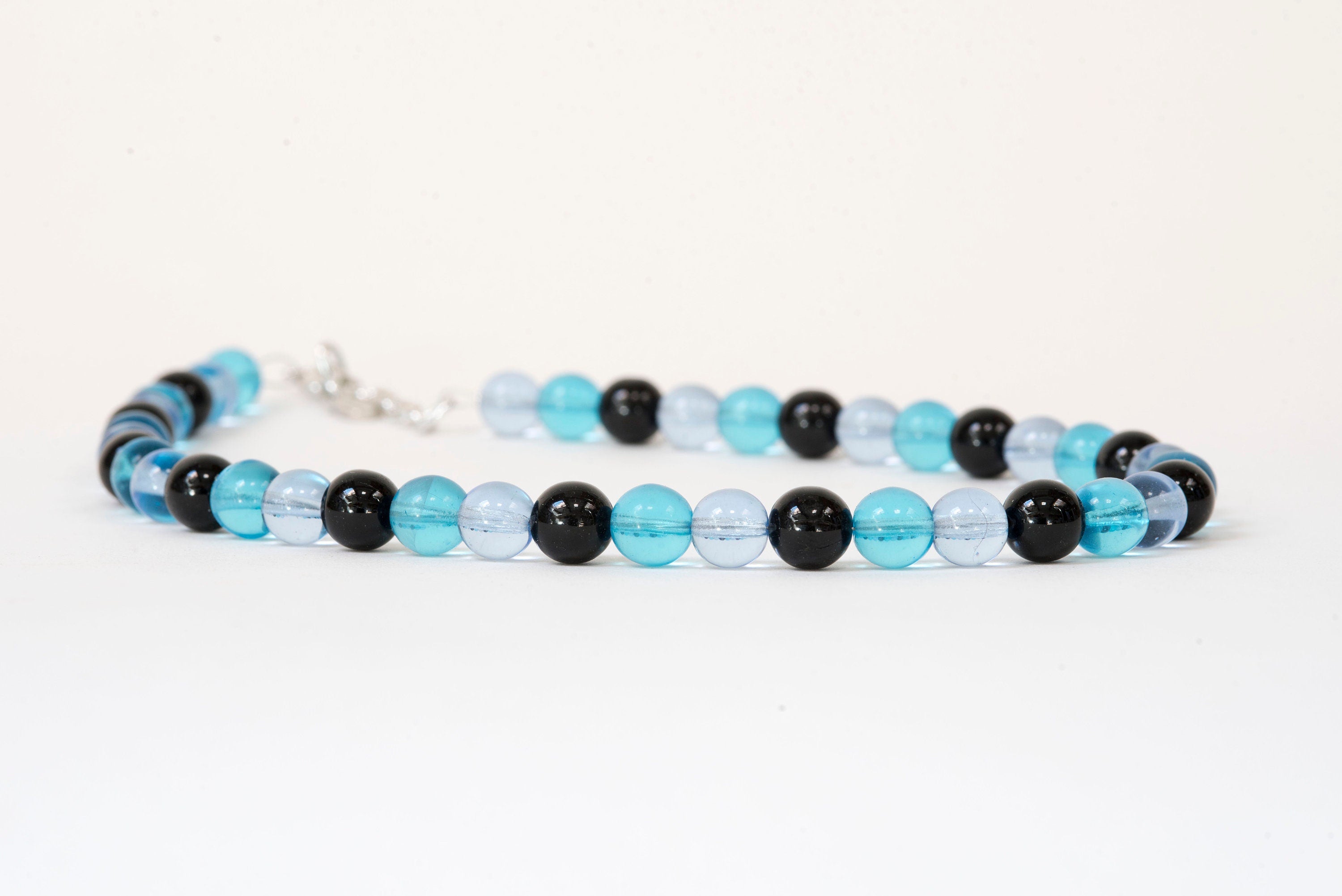 SLIM collana Necklace Murano glass handmade by Cesare Sent original made in italy elegant fashion modern matt accessory colors crafts nice