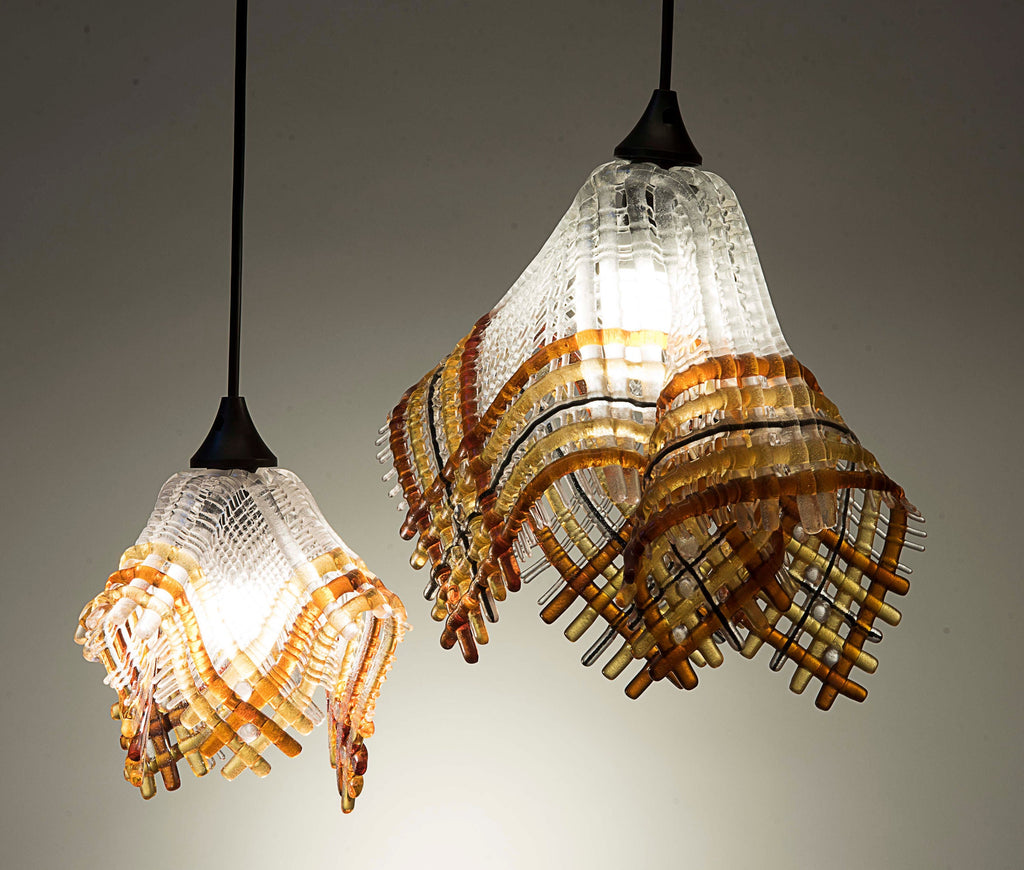 Pendant lamp glass Murano. Chandeliers Home Bedroom Living Room Hand Suspension. Ceiling lamp-handkerchief shape Phone essential to ship.