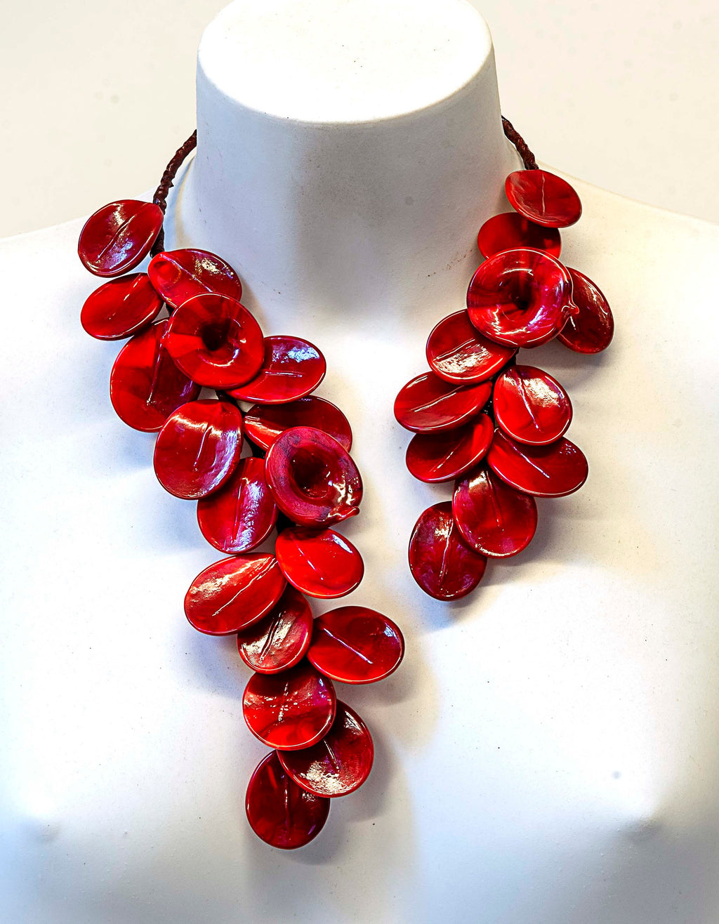 Murano glass necklace handmade original made in Italy wonderful necklace glass flowers crafts elegant jewelleryPhone essential to ship.