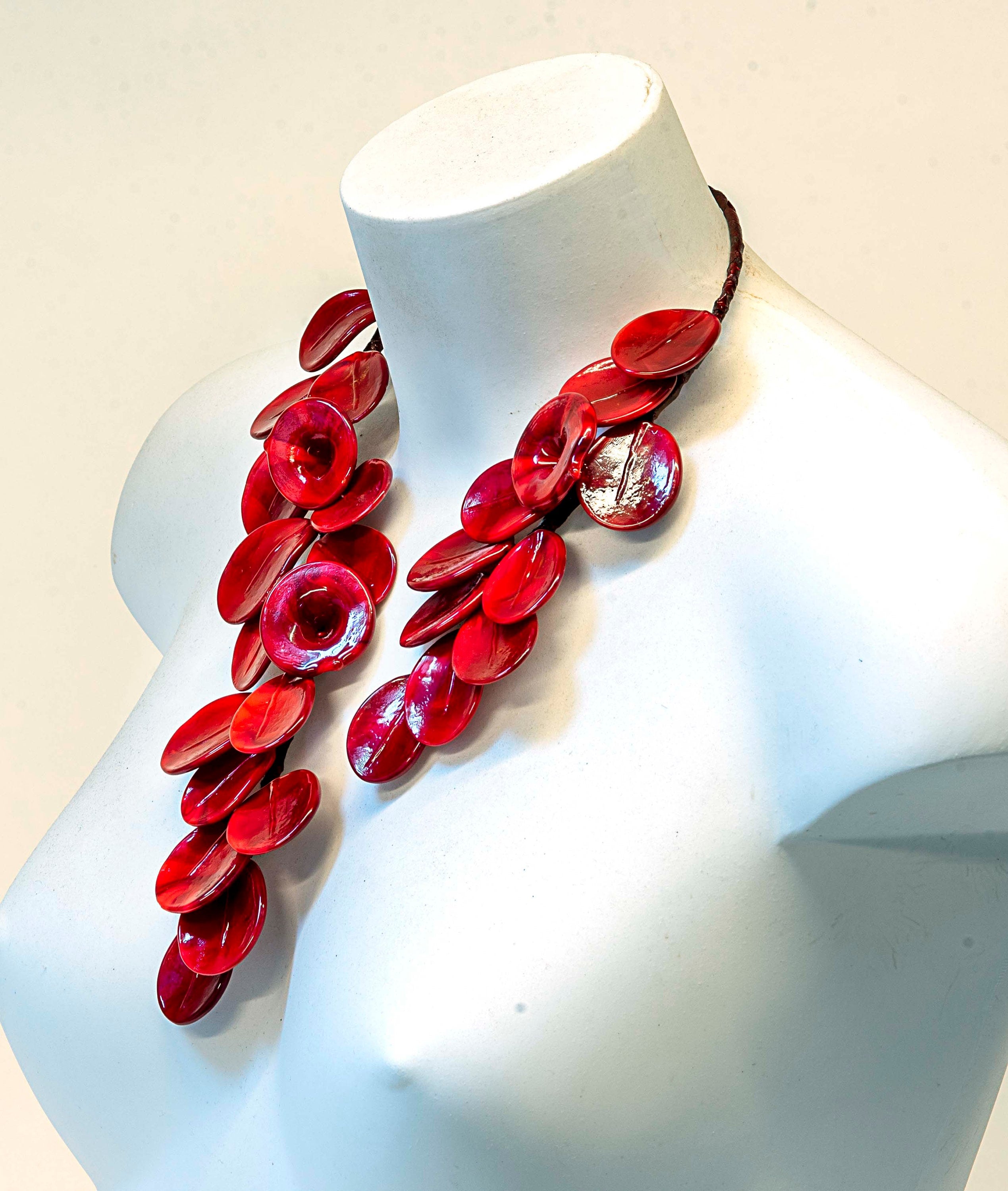 Murano glass necklace handmade original made in Italy wonderful necklace glass flowers crafts elegant jewelleryPhone essential to ship.