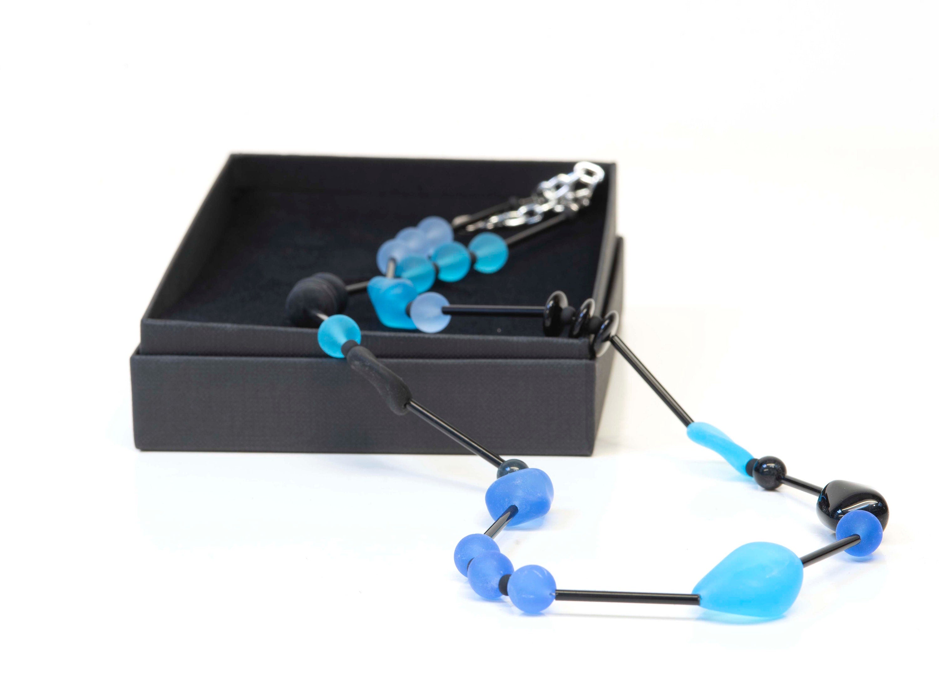 Murano glass necklace, glass necklace, Murano jewelry, Made in Italy