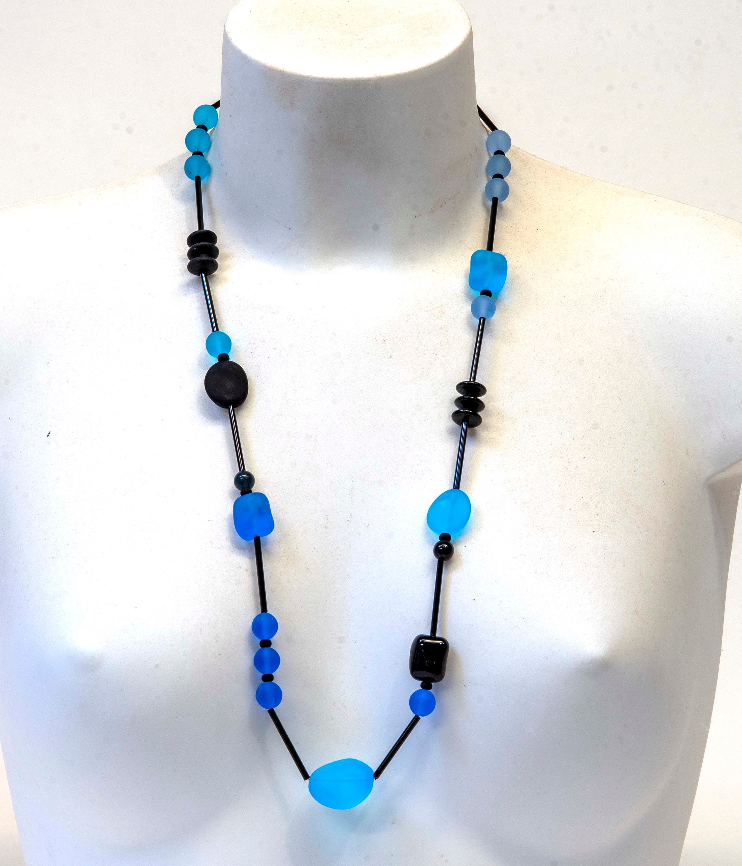 Murano glass necklace, glass necklace, Murano jewelry, Made in Italy