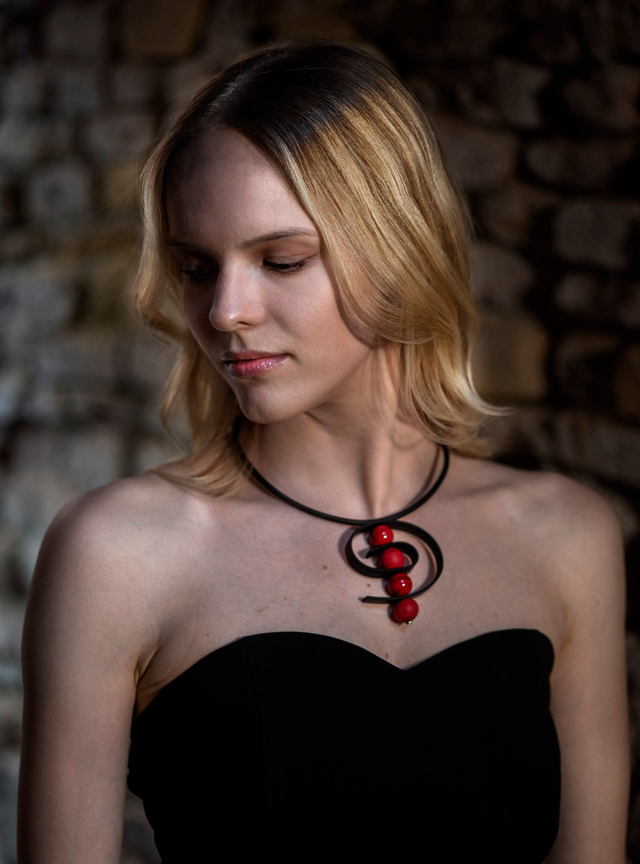 Murano glass necklace handmade in Murano by Cesare Sent original made in Italy fashion beautiful modern glass beads crafts handmade