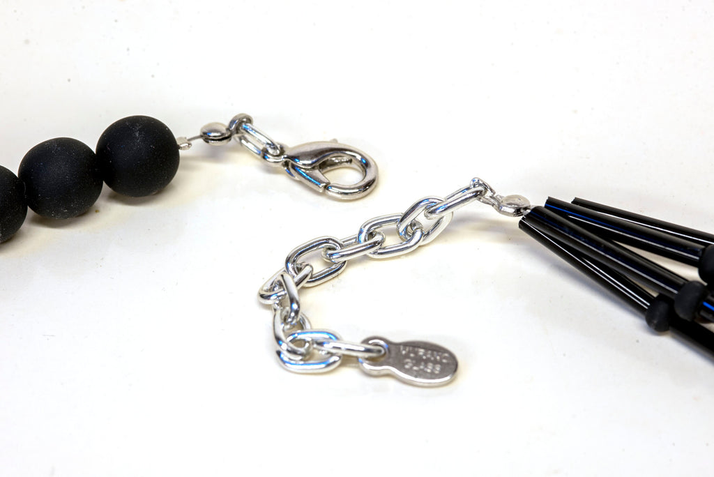 Floreal Murano Glass Flower Necklace, Italian Design