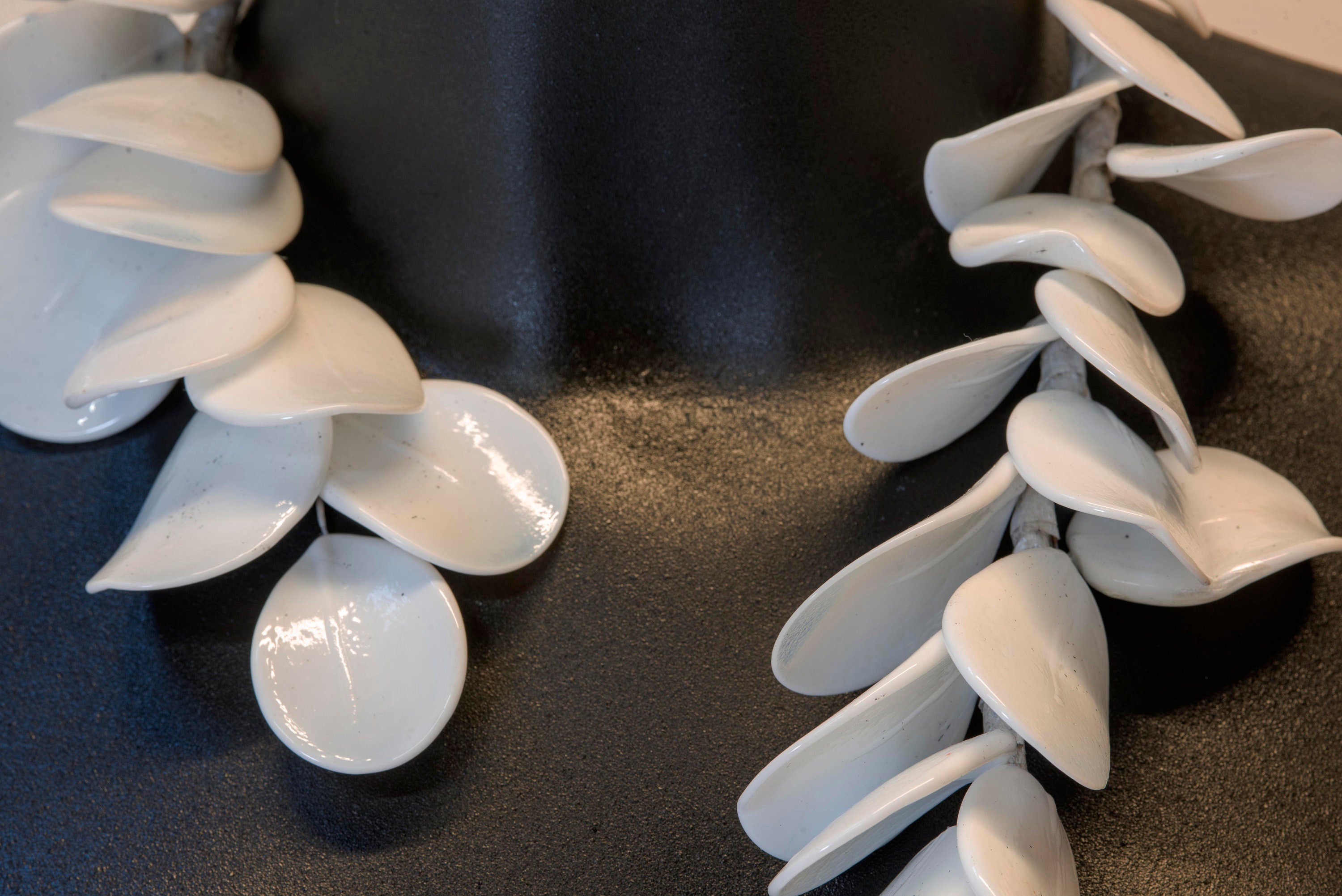 Murano glass necklace handmade in Murano by Cesare Sent original made in Italy wonderful necklace glass flowers crafts elegant jewellery.