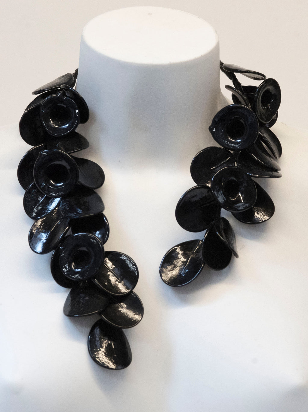 Murano glass necklace handmade in Murano by Cesare Sent original made in Italy wonderful necklace glass flowers crafts elegant jewellery.