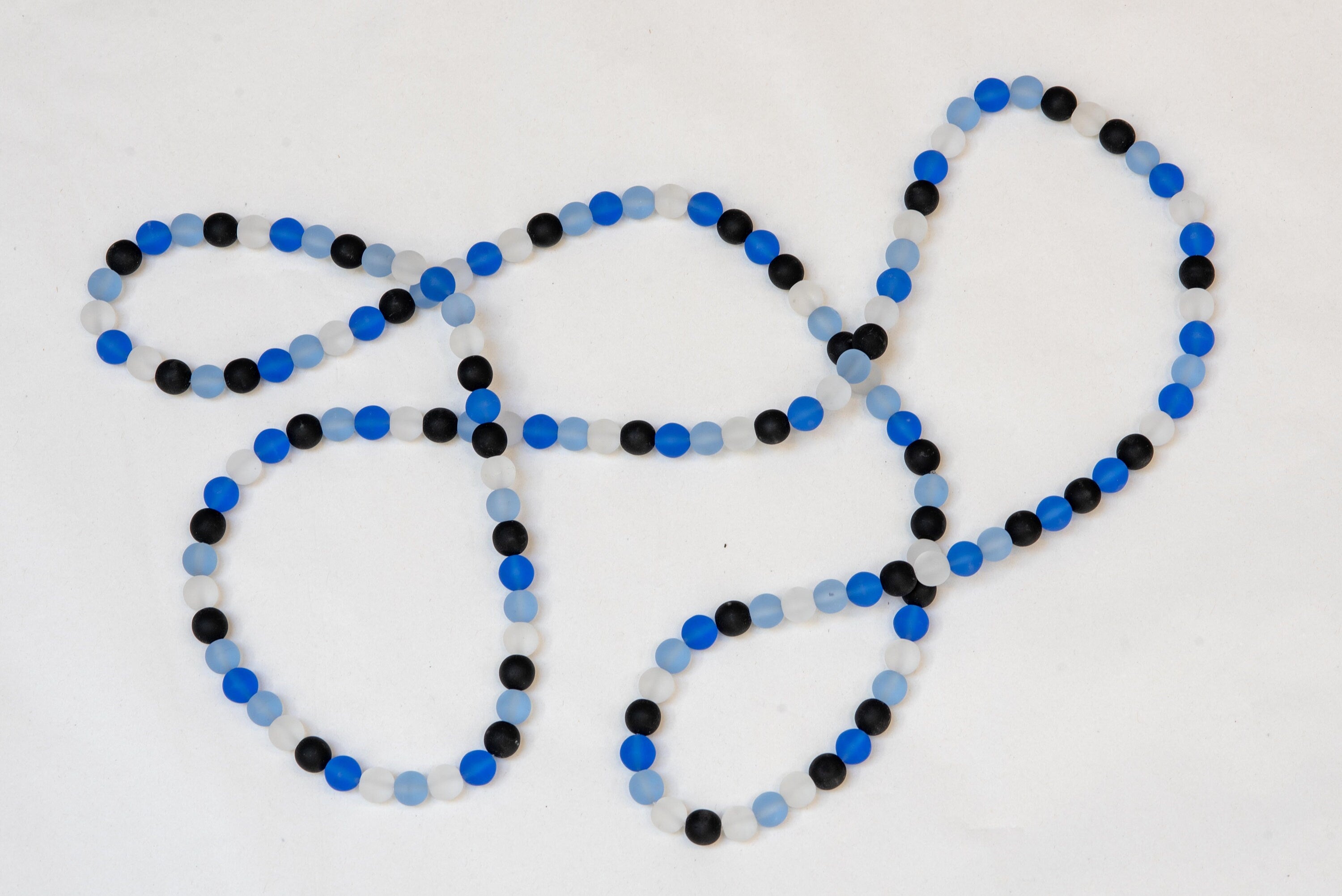 Murano glass necklace handmade by Cesare Sent original made in Italy very long elegant necklace sandblasted glass beads Statement necklace