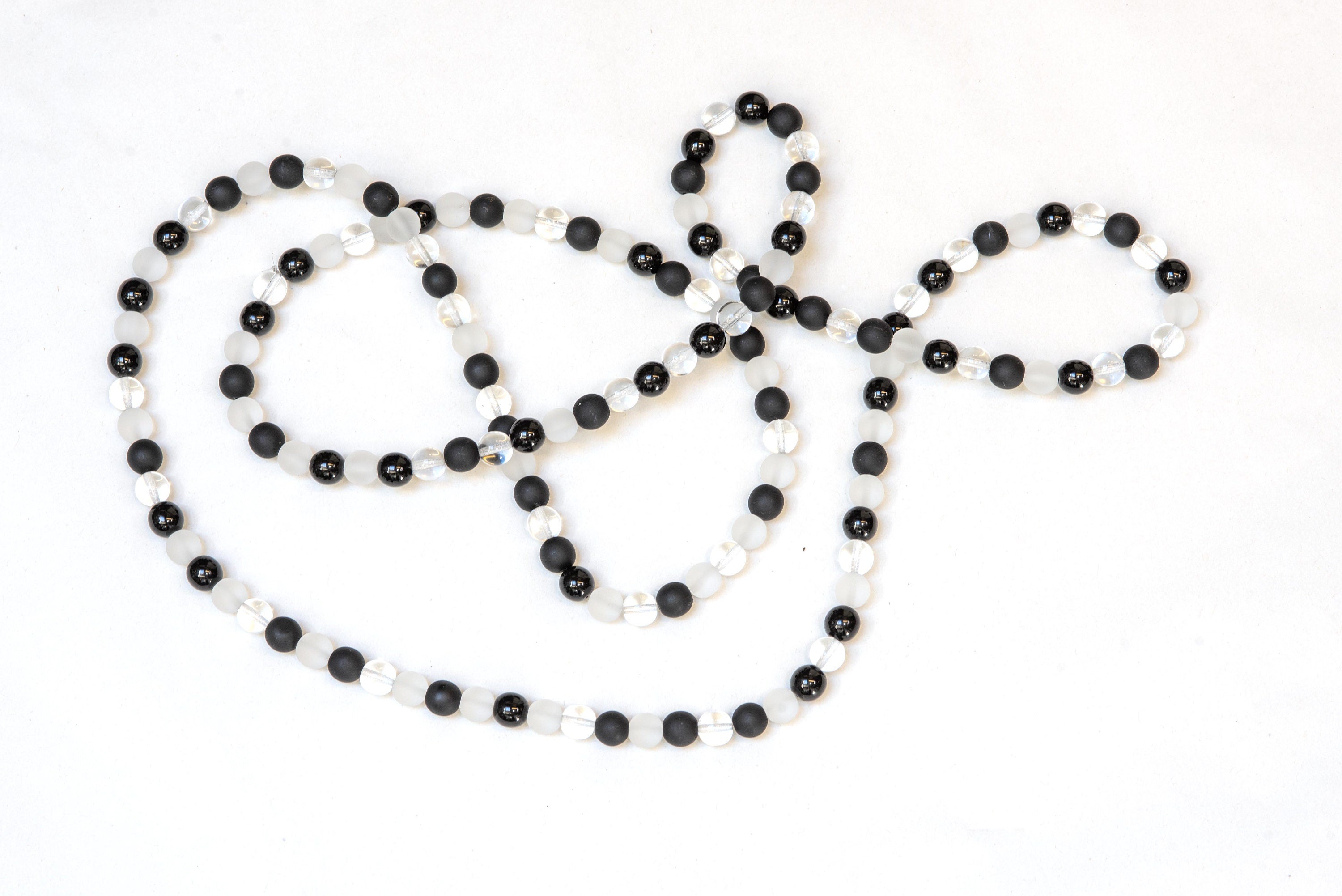 Murano glass necklace handmade by Cesare Sent original made in Italy very long elegant necklace sandblasted glass beads Statement necklace