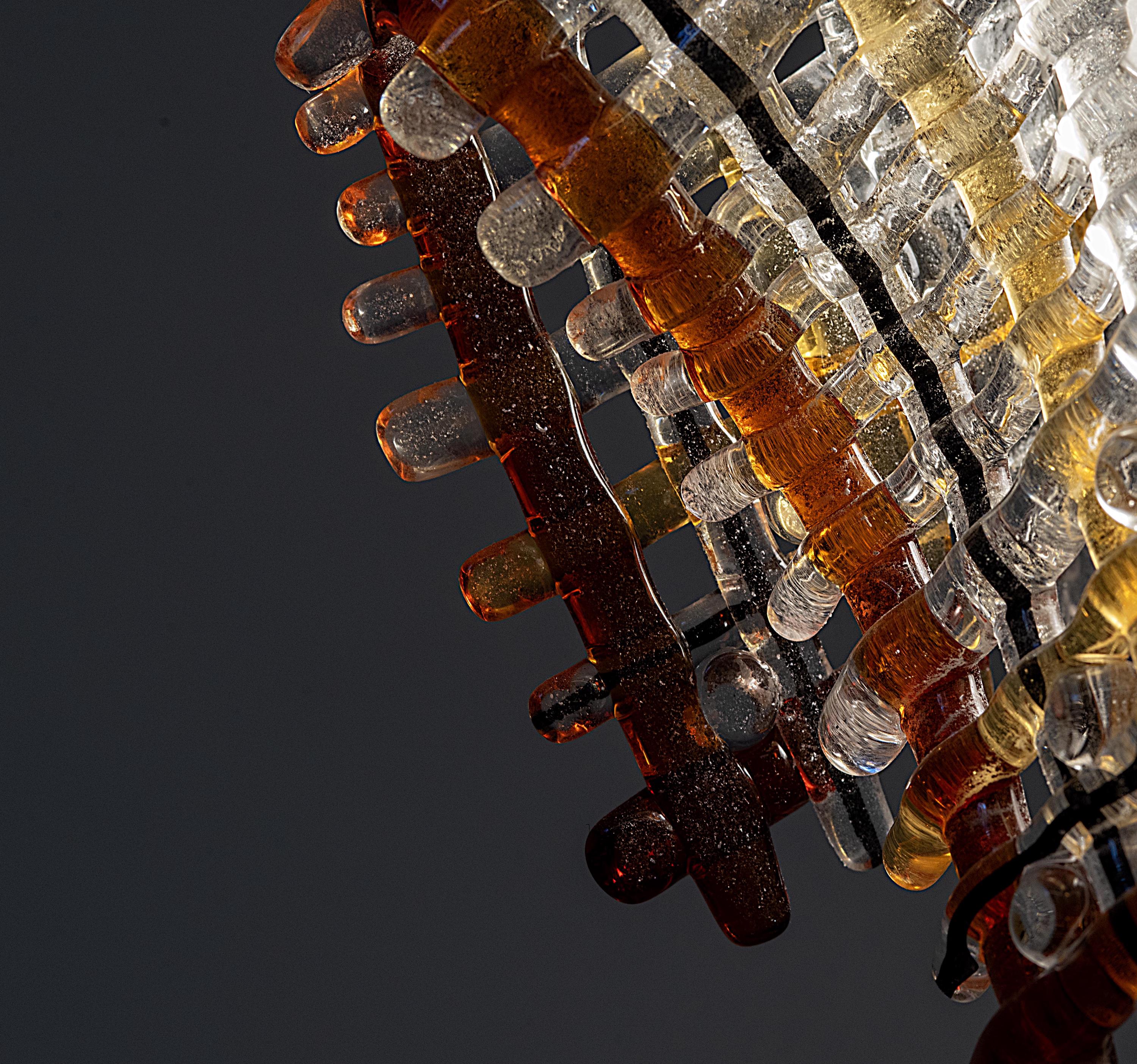 Pendant lamp glass Murano. Chandeliers Home Bedroom Living Room Hand Suspension. Ceiling lamp-handkerchief shape Phone essential to ship.