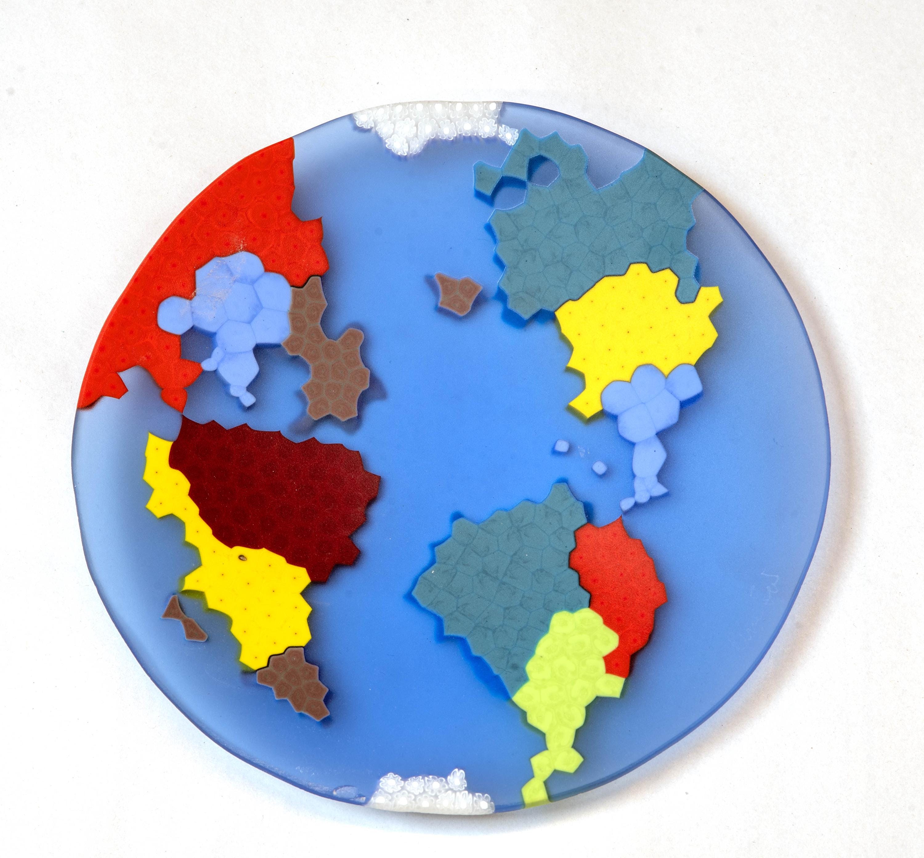 Murrina glass bowl. Traditional Murano glass object. Original gift. Unobtainable single piece.