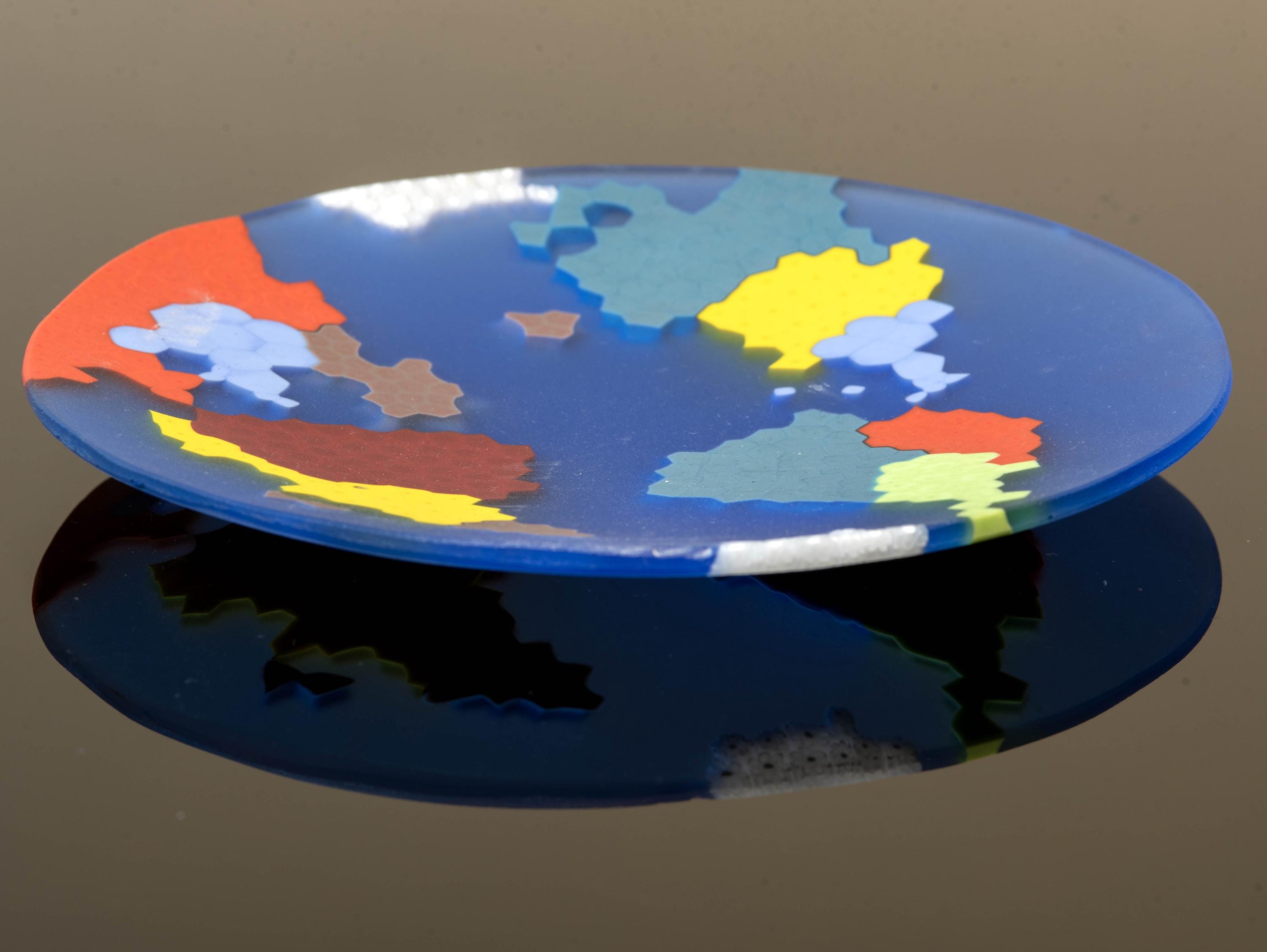 Murrina glass bowl. Traditional Murano glass object. Original gift. Unobtainable single piece.