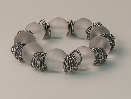 Bracelet Murano glass bracelet handmade in Murano by Cesare Sent original made in Italy fashion elegant crafts glass jewelery