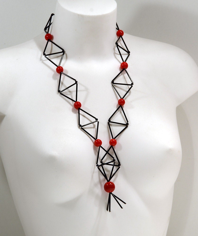 PIVA Collana in vetro di Murano fatta a mano a Murano da Cesare Sent originale made in Italy molto diverse perle di vetro e tubi artigianali