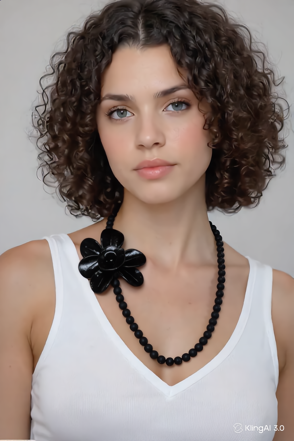 Murano necklace, black glass beads, Venetian jewelry, flower necklace, Italian jewelry, handmade necklace, glass jewelry, black necklace, gift for her, statement piece, boho necklace, artisan jewelry, Made in Italy