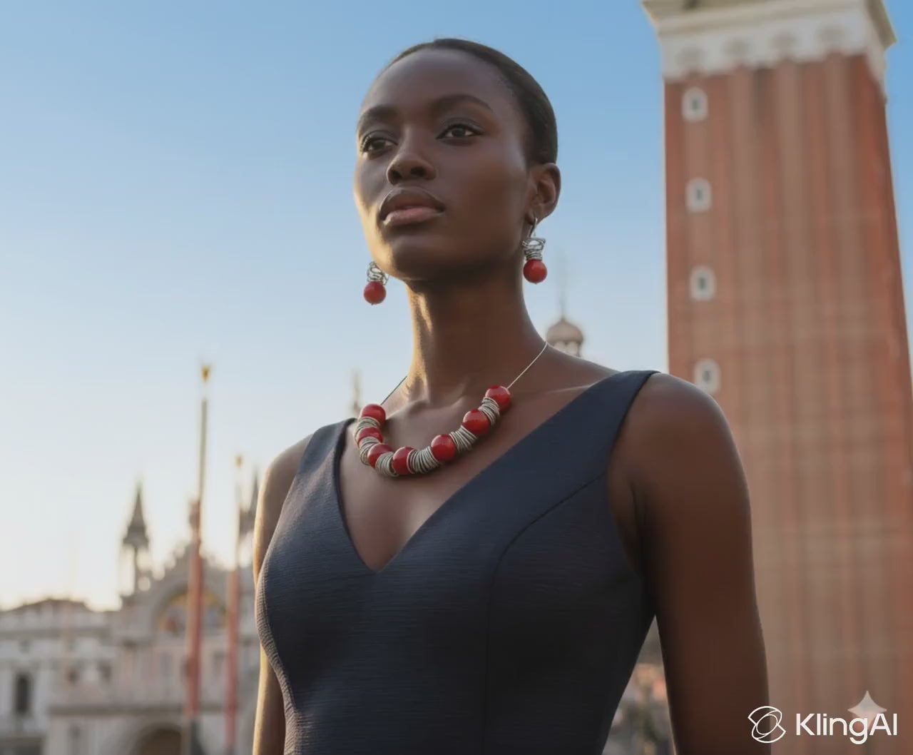 Necklace Murano glass necklace handmade in Murano by Cesare Sent original made in Italy fashion elegant modern crafts glass jewely