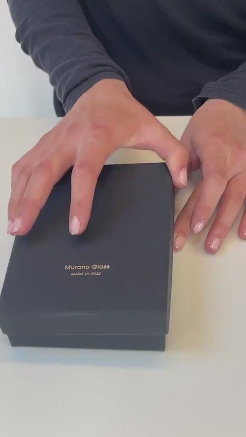 F40 Murano glass necklace handmade in Murano by Cesare Sent original made in italy 40 beads of diameter mm.10 fashion more color combination