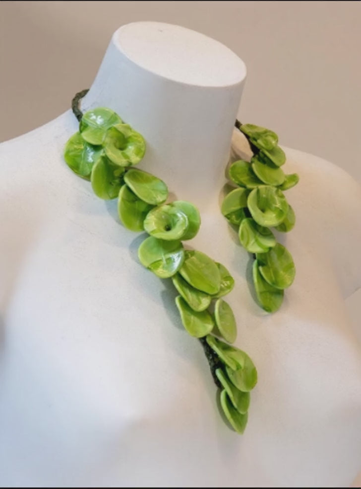 Stunning Handmade Murano Glass Necklace - Original Italian Elegance